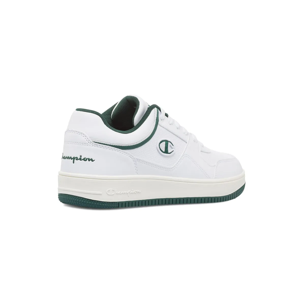 Outlet Sneakers bianche da uomo e dettagli verdi RD18 Low Uomo Sneakers|Sneakers Sport Uomo