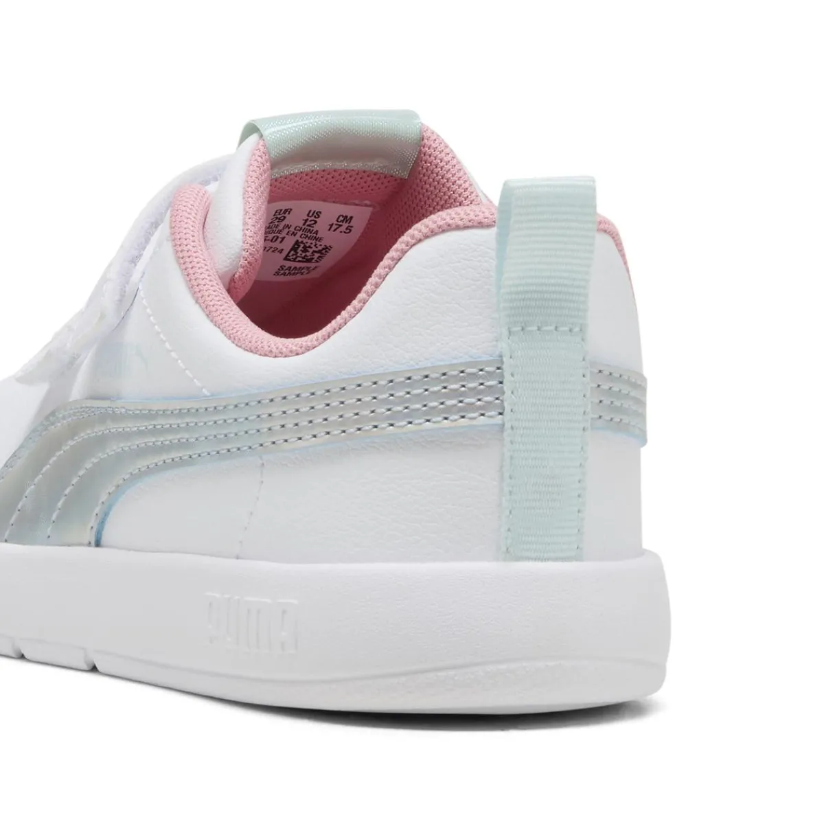 New Sneakers bianche e argento da Ragazza Courtflex V3 Bambino Scarpe Sportive Da Bambino|Sneakers Sportive Bambina