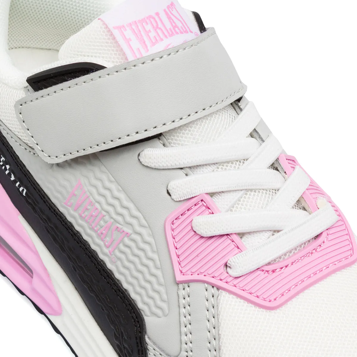 Sneakers bianche e grigie da ragazza con strappo Bambino Scarpe Sportive Da Bambino|Sneakers Sportive Bambina