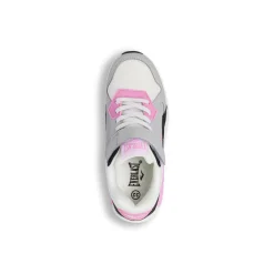 Sneakers bianche e grigie da ragazza con strappo Bambino Scarpe Sportive Da Bambino|Sneakers Sportive Bambina