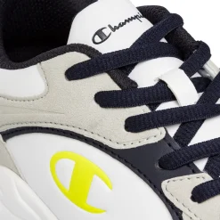 Outlet Sneakers bianche e grigio chiaro da ragazzo con dettagli gialli Count B GS Donna/Bambino Sneakers Sportive Bambino|Scarpe Ragazzo