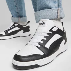 Sale Sneakers bianche e nere da uomo Rebound v6 Uomo Sneakers|Sneakers Sport Uomo