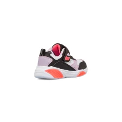 Sale Sneakers bianche e nere Primi Passi Bambina con luci nella suola Wave Bambino Sneakers Sportive Bambina|Scarpe Con Strappo Bambina