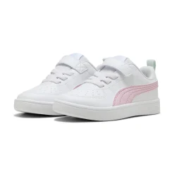 Sale Sneakers bianche e rosa da Bambina con logo Rickie Bambino Sneakers Sportive Bambina|Scarpe Con Strappo Bambina