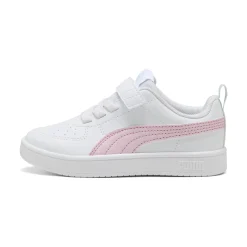 Sale Sneakers bianche e rosa da Bambina con logo Rickie Bambino Sneakers Sportive Bambina|Scarpe Con Strappo Bambina