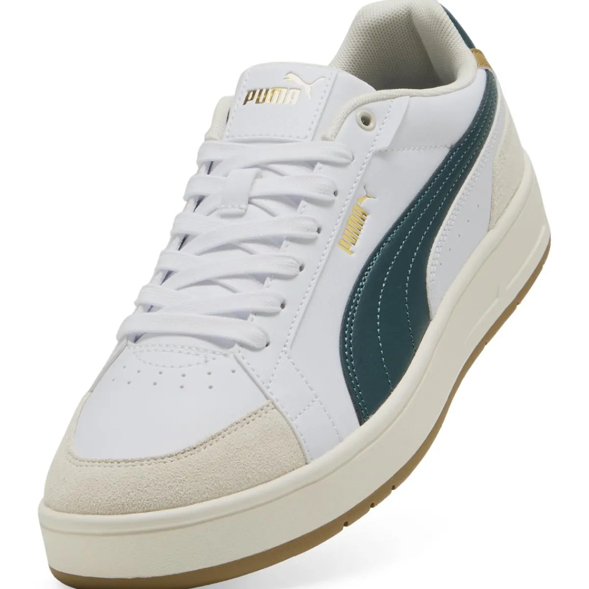 Online Sneakers bianche e verde scuro da Uomo Court Classico Uomo Sneakers|Scarpe Sportive
