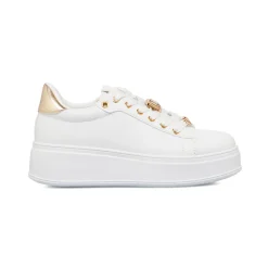 Outlet Sneakers bianche platform da donna Donna Sneakers Donna