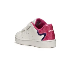 Discount Sneakers bianche traspiranti da Bambina con dettaglio glitter Bambino Sneakers Bambina