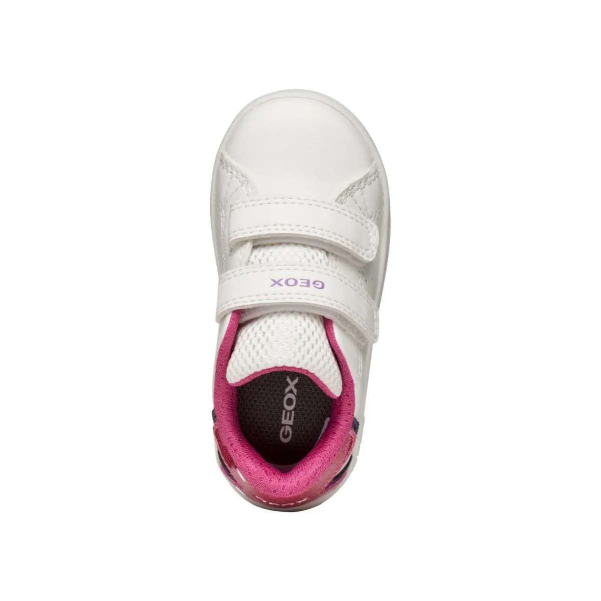 Discount Sneakers bianche traspiranti da Bambina con dettaglio glitter Bambino Sneakers Bambina