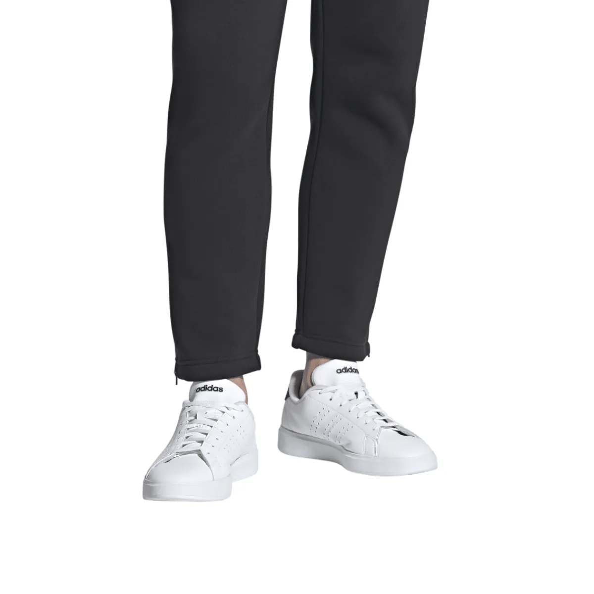 Clearance Sneakers bianche Unisex con dettagli logo traforati laterali Uomo Sneakers|Sneakers Sport Uomo