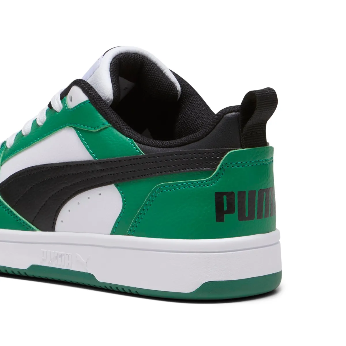 Hot Sneakers bianche, verdi e nere da ragazzo Rebound V6 Lo Jr Donna/Bambino Sneakers Sportive Bambino|Scarpe Ragazzo