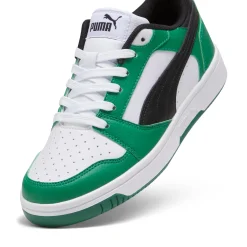 Hot Sneakers bianche, verdi e nere da ragazzo Rebound V6 Lo Jr Donna/Bambino Sneakers Sportive Bambino|Scarpe Ragazzo