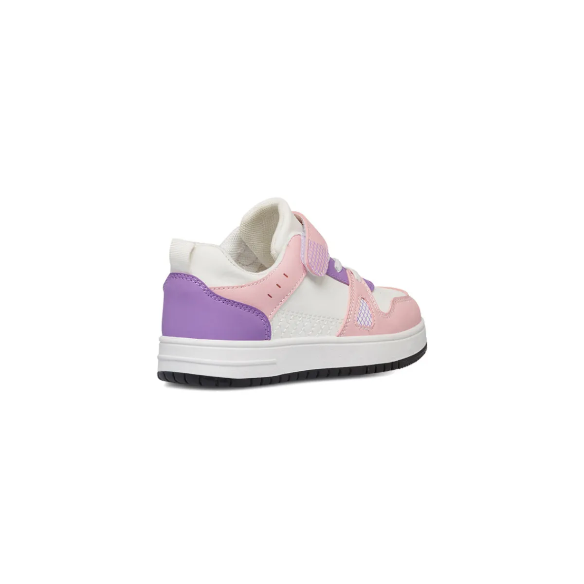 Sale Sneakers bianco da ragazza con dettagli rosa e lilla Bambino Sneakers Bambina|Scarpe Ragazza