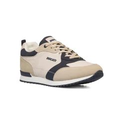 Hot Sneakers bianco off-white e blu da Uomo Uomo Sneakers Uomo