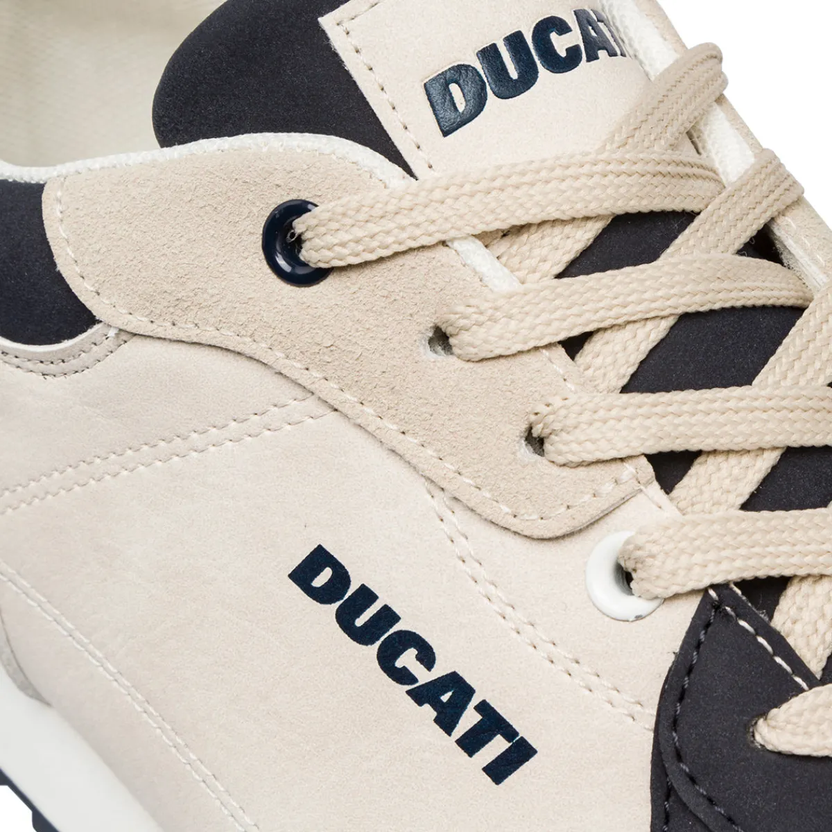 Hot Sneakers bianco off-white e blu da Uomo Uomo Sneakers Uomo