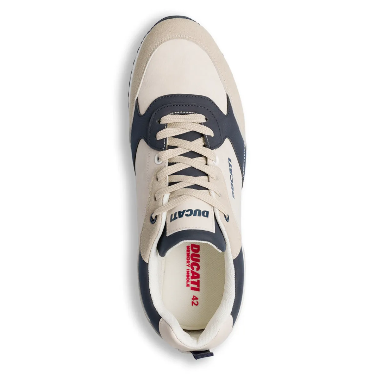 Hot Sneakers bianco off-white e blu da Uomo Uomo Sneakers Uomo