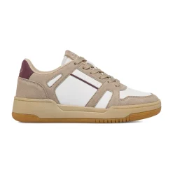 Sneakers bicolore beige e bianche da Donna Donna Sneakers Donna