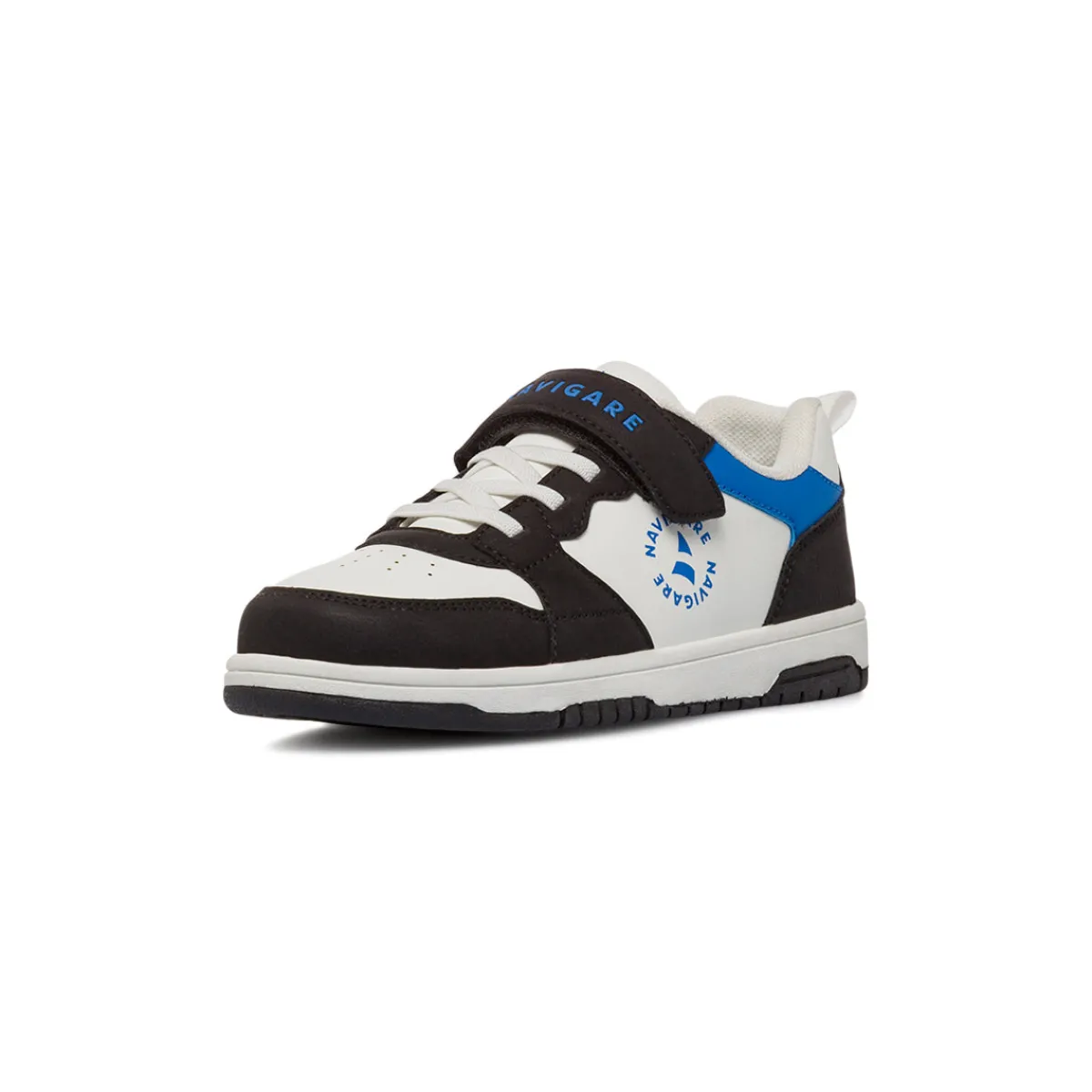 New Sneakers bicolore bianco e nero da Ragazzo con strappo Bambino Scarpe Ragazzo|Sneakers Bambino