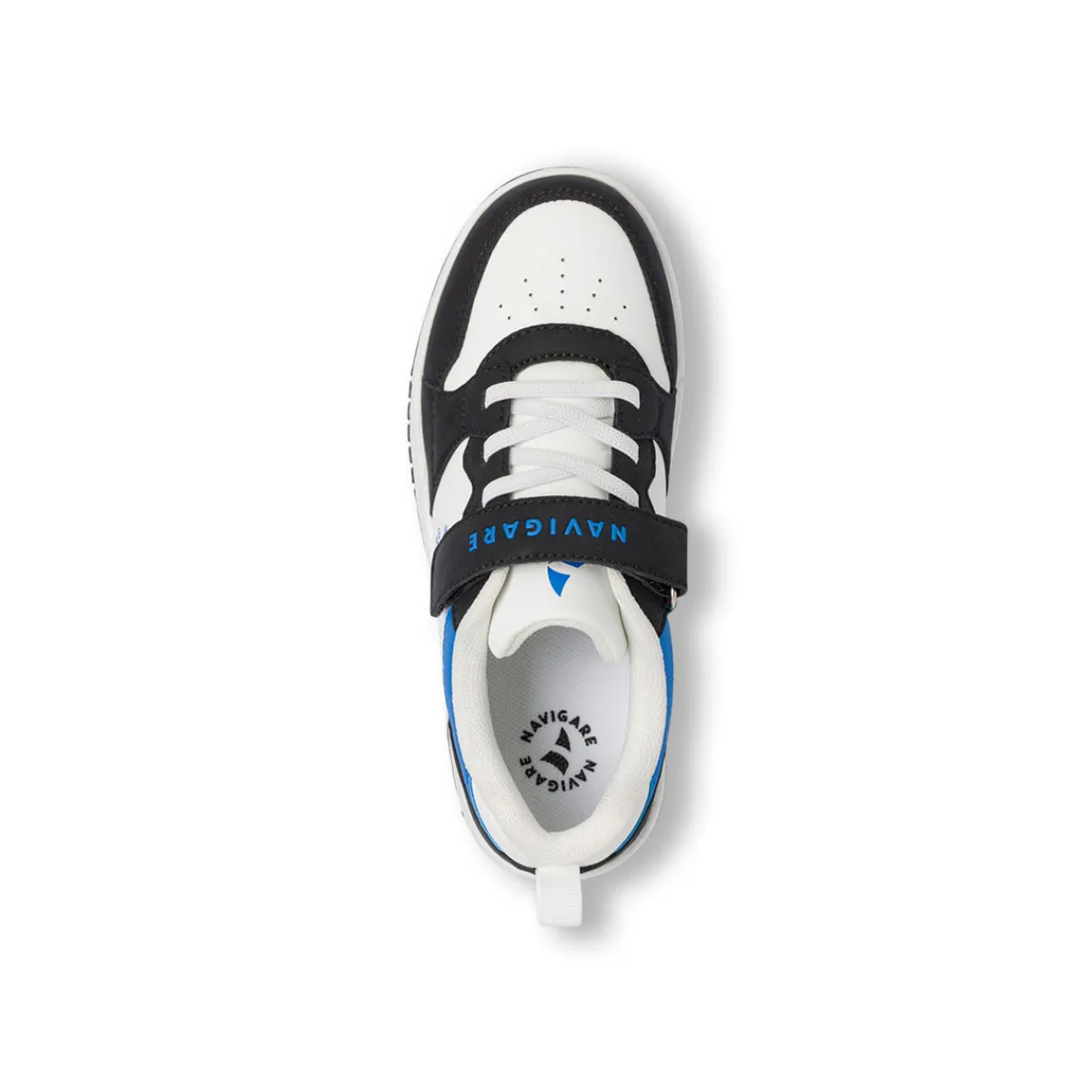 New Sneakers bicolore bianco e nero da Ragazzo con strappo Bambino Scarpe Ragazzo|Sneakers Bambino