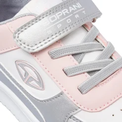 New Sneakers bicolore da Bambina Bambino Scarpe Con Strappo Bambina