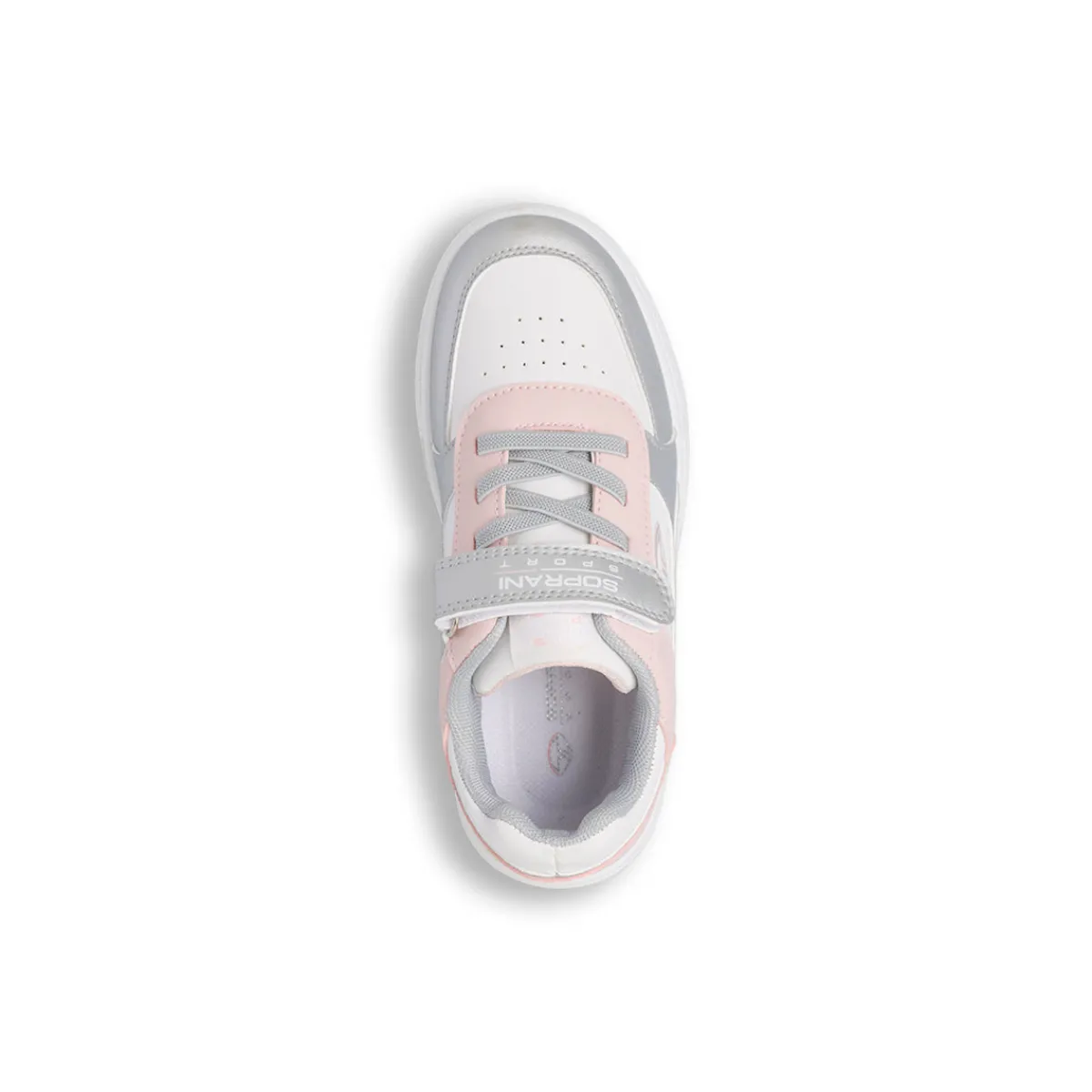 New Sneakers bicolore da Bambina Bambino Scarpe Con Strappo Bambina