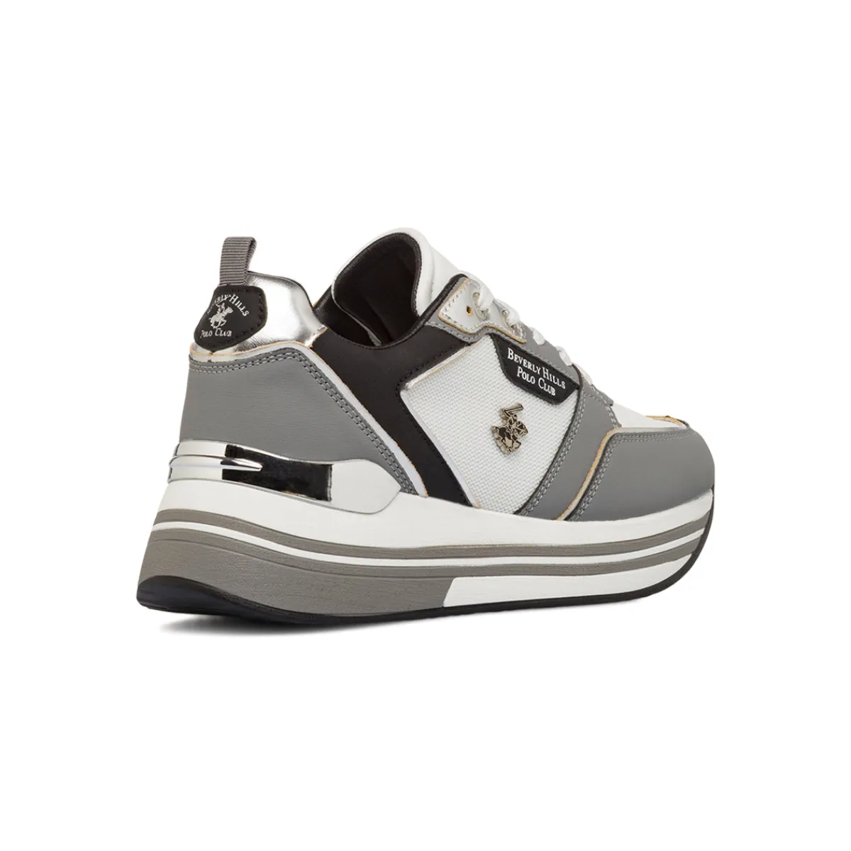 Best Sneakers bicolore grigio e bianco da Donna Donna Sneakers Donna