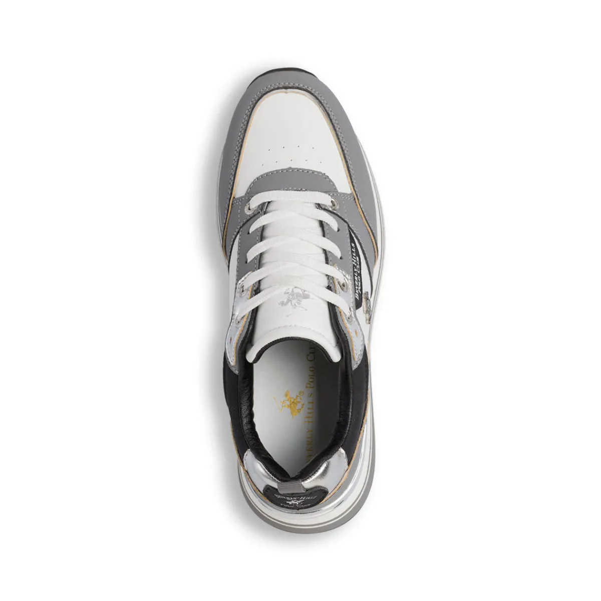 Best Sneakers bicolore grigio e bianco da Donna Donna Sneakers Donna