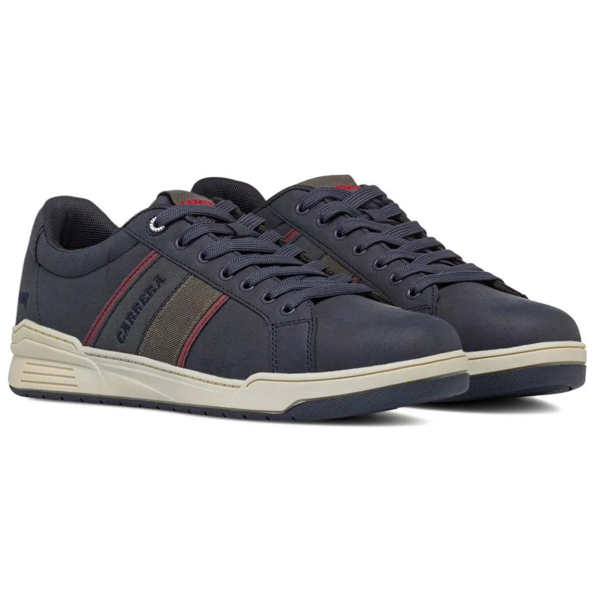 Hot Sneakers blu con dettagli bordeaux da Uomo Uomo Sneakers Uomo