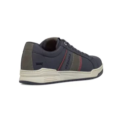 Hot Sneakers blu con dettagli bordeaux da Uomo Uomo Sneakers Uomo