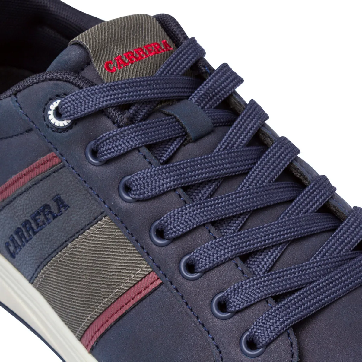 Hot Sneakers blu con dettagli bordeaux da Uomo Uomo Sneakers Uomo