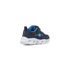 Sneakers blu da Bambino con strappo e luci Bambino Scarpe Sportive Da Bambino|Sneakers Sportive Bambino