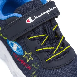 Sneakers blu da Bambino con strappo e luci Bambino Scarpe Sportive Da Bambino|Sneakers Sportive Bambino