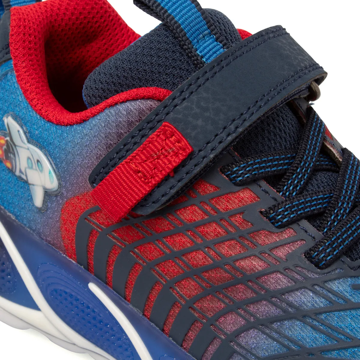 Sneakers blu da Bambino con dettaglio razzo Bambino Sneakers Bambino|Scarpe Con Strappo Bambino