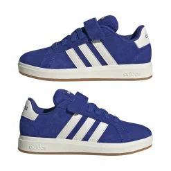 Sale Sneakers blu da Ragazzo con chiusura a strappo Grand Court 00s Bambino Scarpe Sportive Da Bambino|Scarpe Sportive