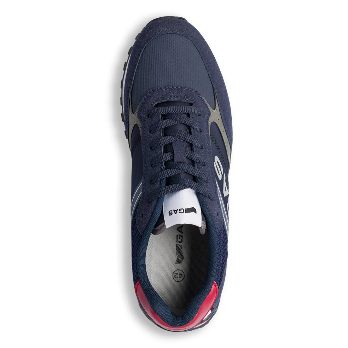 Discount Sneakers blu da Uomo con dettaglio in contrasto Uomo Sneakers Uomo