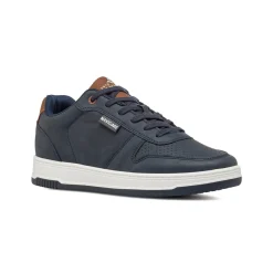 Online Sneakers blu da Uomo con inserti Marroni Uomo Sneakers Uomo