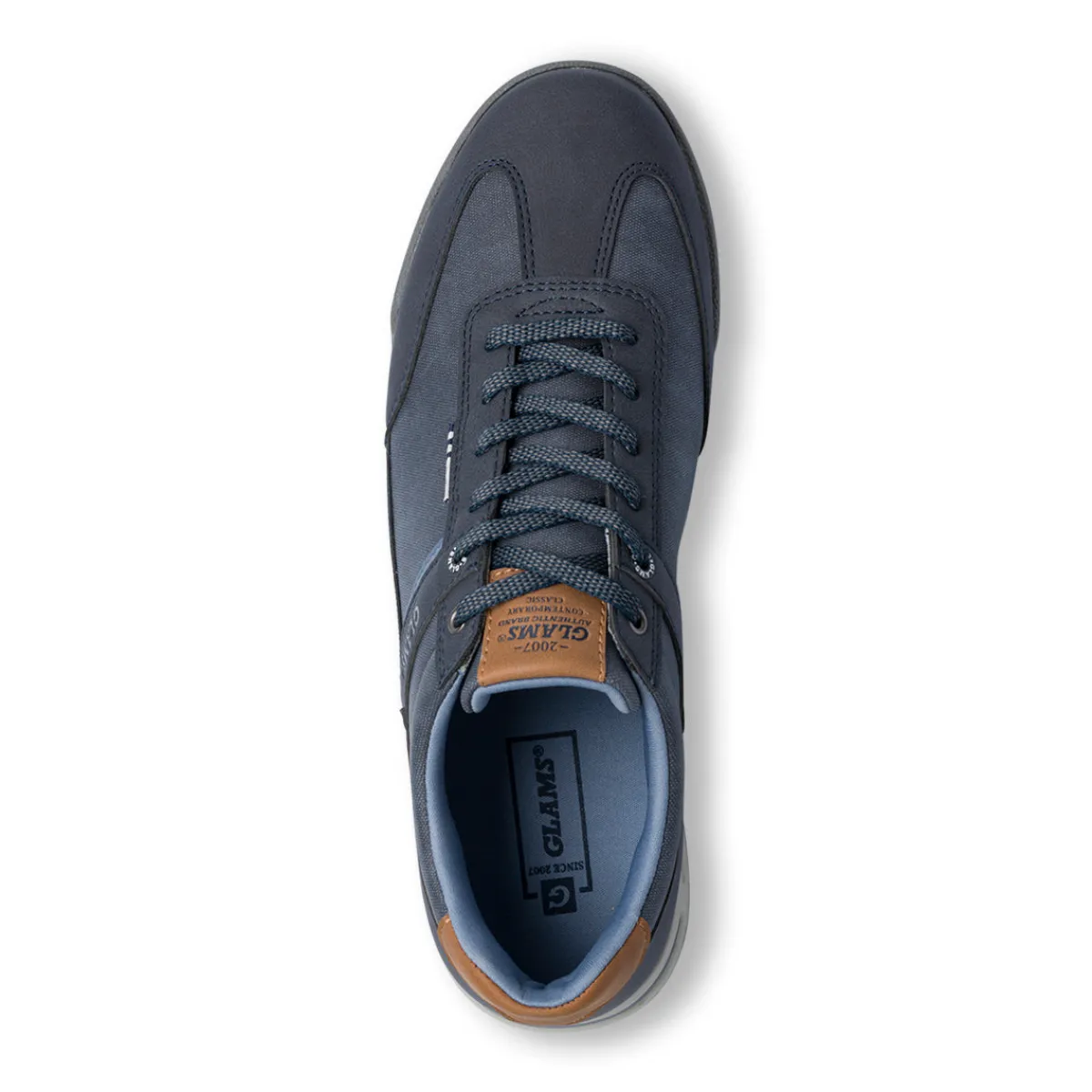 Clearance Sneakers blu da uomo con logo Uomo Sneakers Uomo