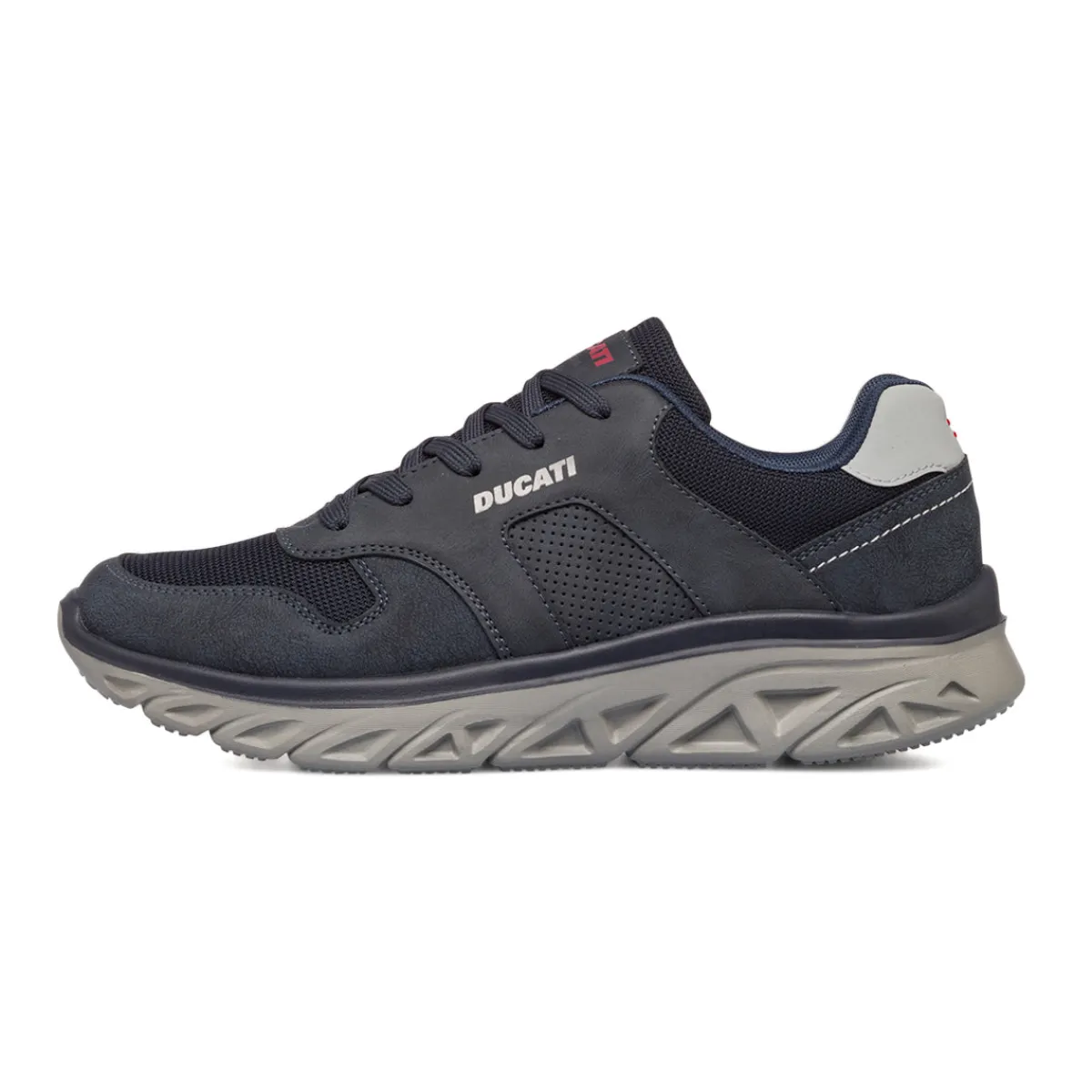 Outlet Sneakers blu da uomo con inserti in tessuto Uomo Sneakers Uomo