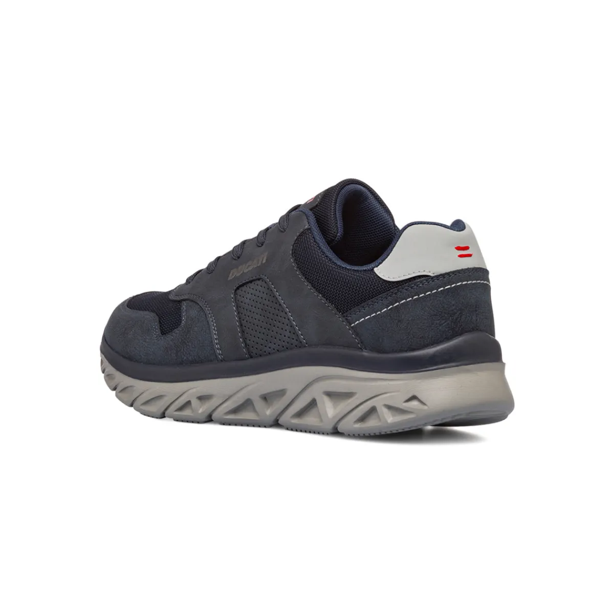 Outlet Sneakers blu da uomo con inserti in tessuto Uomo Sneakers Uomo