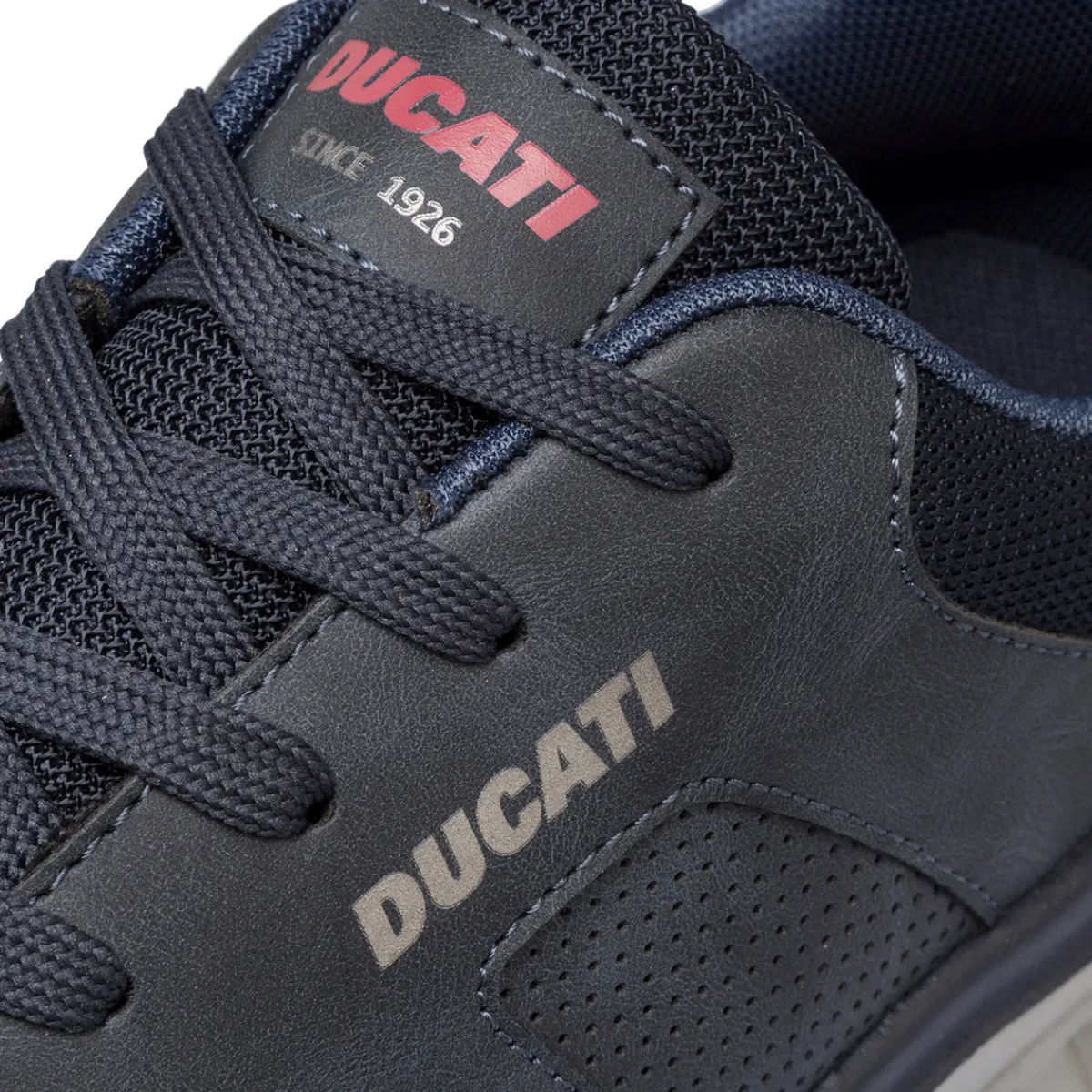 Outlet Sneakers blu da uomo con inserti in tessuto Uomo Sneakers Uomo