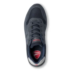 Outlet Sneakers blu da uomo con inserti in tessuto Uomo Sneakers Uomo