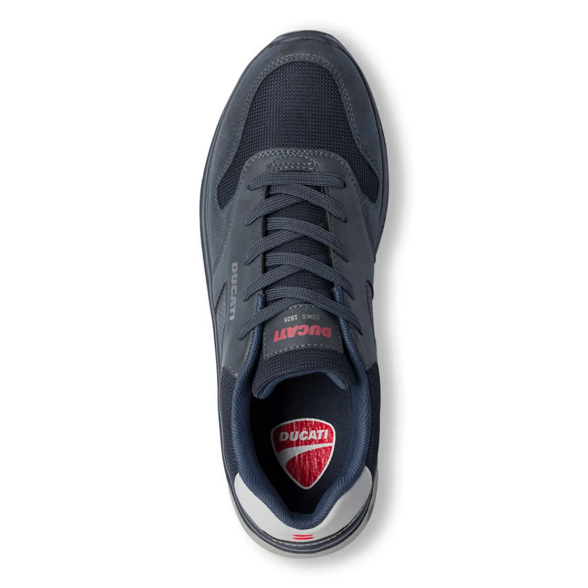 Outlet Sneakers blu da uomo con inserti in tessuto Uomo Sneakers Uomo