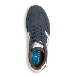 Outlet Sneakers blu da Uomo con inserti marroni Uomo Sneakers Uomo
