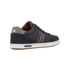 Outlet Sneakers blu da Uomo con inserti in contrasto Uomo Sneakers Uomo