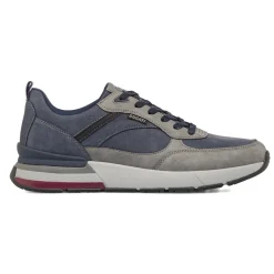 Outlet Sneakers blu da Uomo con dettagli Grigi Uomo Sneakers Uomo