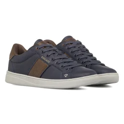 Hot Sneakers blu da Uomo con inserti marroni Uomo Sneakers Uomo