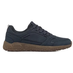Sneakers blu da Uomo in similpelle effetto scamosciato con lacci Jeans Uomo Sneakers Uomo