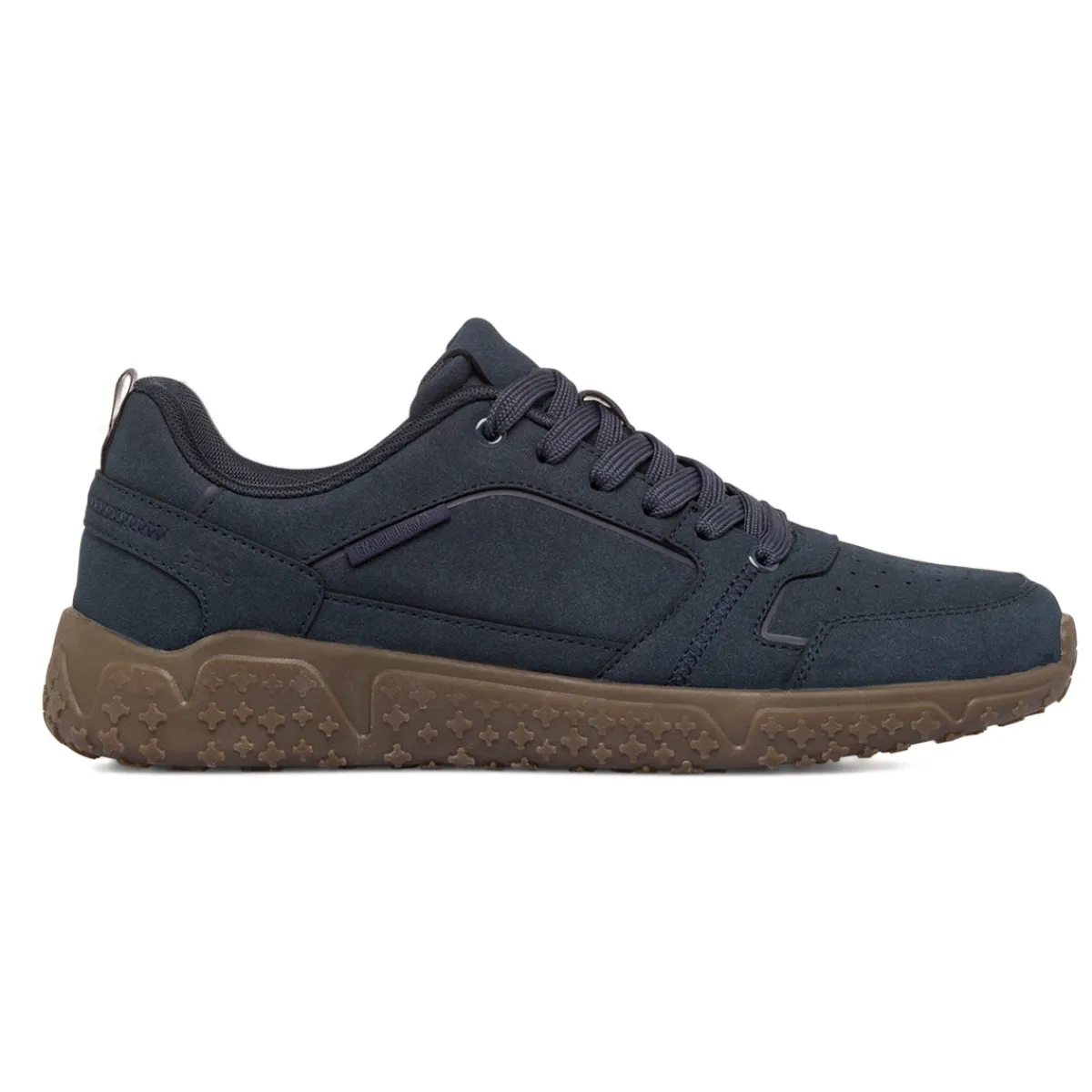 Sneakers blu da Uomo in similpelle effetto scamosciato con lacci Jeans Uomo Sneakers Uomo