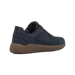 Sneakers blu da Uomo in similpelle effetto scamosciato con lacci Jeans Uomo Sneakers Uomo