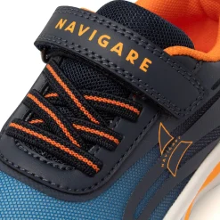 Online Sneakers blu e arancioni da Bambino con luci e strappo Bambino Sneakers Bambino|Scarpe Con Strappo Bambino